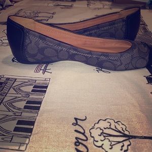 Coach ballet flats - black
